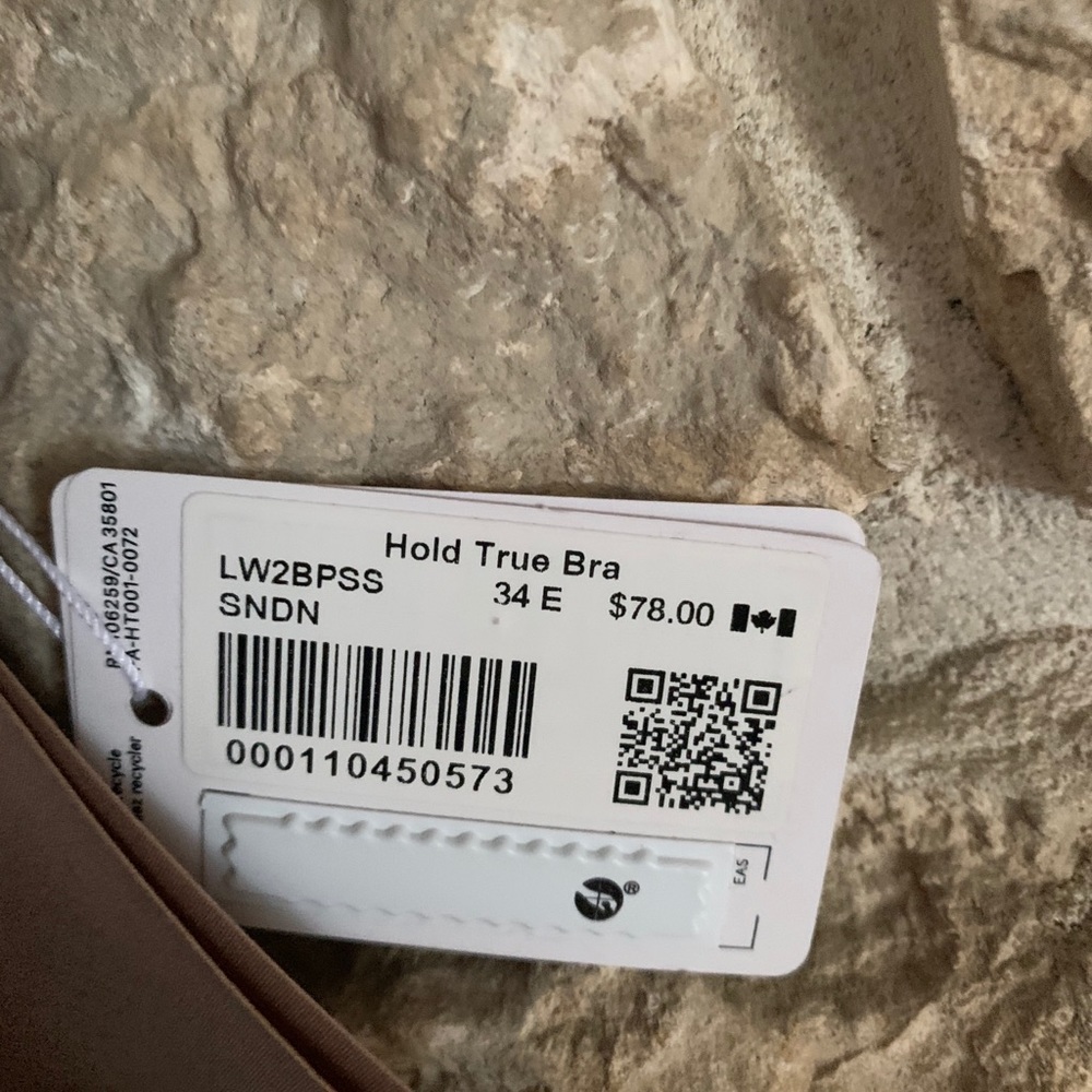 Lulu Lemon Hold True Bra